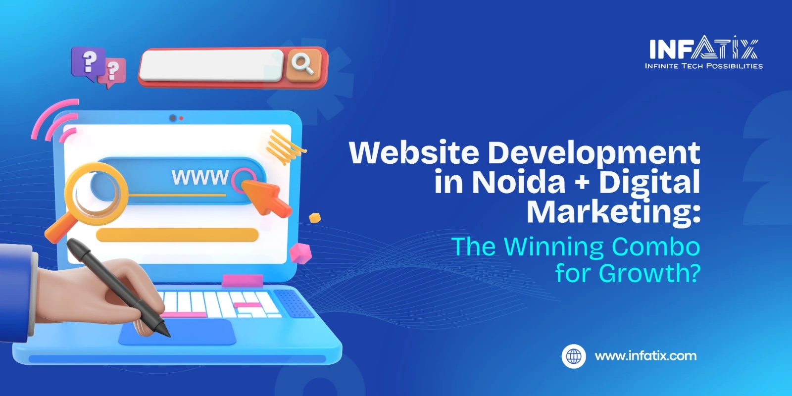 Website Development in Noida + Digital Marketing: The Winning Combo for Growth?</
